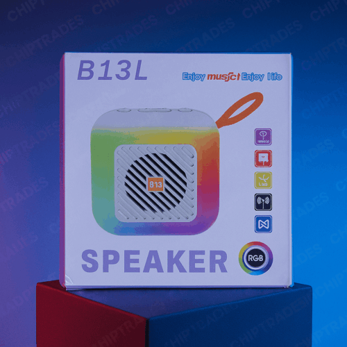 (1025) B13 L RGB LIGHT SPEAKER WITH WOOFER (IMPORT)