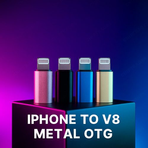 (0925) IPHONE TO V 8 CONNECTER (IMPORT)