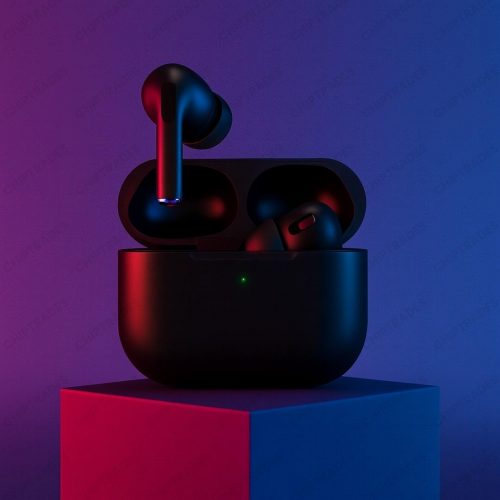 (1025) A10 BLACK AIRPOD (IMPORT)