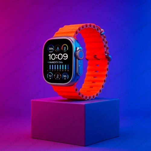 (0925) GS ULTRA 2 SMART WATCH AMOLED DISPLAY, CALLING FULL LENGHT DISPLAY, MUSIC BLUETOOTH CONNECT (IMPORT)
