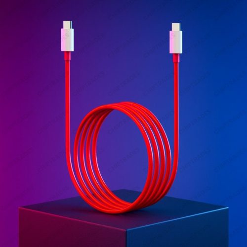 (1025) C TO C RED CABLE LOOSE PACKING (IMPORT)