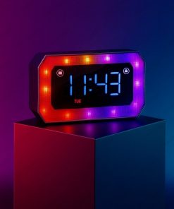 (1125) GQ03 TWS RGB LIGHT + CLOCK DISPLAY