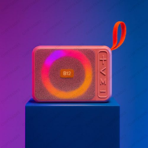 (1025) B12  RGB LIGHT SPEAKER WITH WOOFER (IMPORT)
