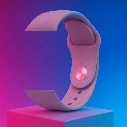 (0925) 19 MM SILICONE BELT FOR SMART WATCH (IMPORT)