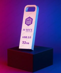 (1025) 32GB 2.0 METAL PENDRIVE M ROCK (IMPORT)