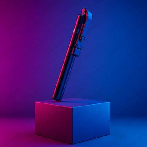 (1025) R 1 SL BIG SIZE SELFIE STICK WITH LIGHT (IMPORT)