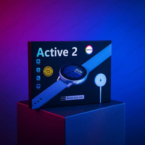 (0925) ACTIVE 2 COMBO 7 BELT SMART WATCH PREMIUM QUALITY (IMPORT)