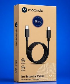 (0726) MOTO C TO C CHARGING CABLE (IMPORT)