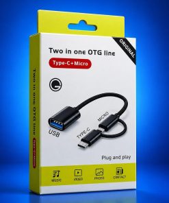 (0826) 2 IN 1 USB OTG CABLE BOX PACKING (IMPORT)